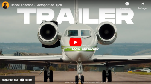 Bande-annonce : l’aéroport de Dijon comme vous ne l’avez jamais vu